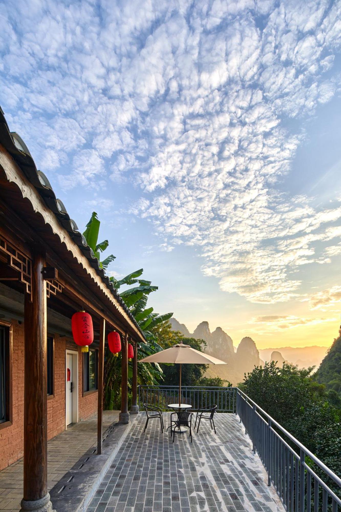 Yangshuo Yunshe Mountain Guesthouse Exteriör bild