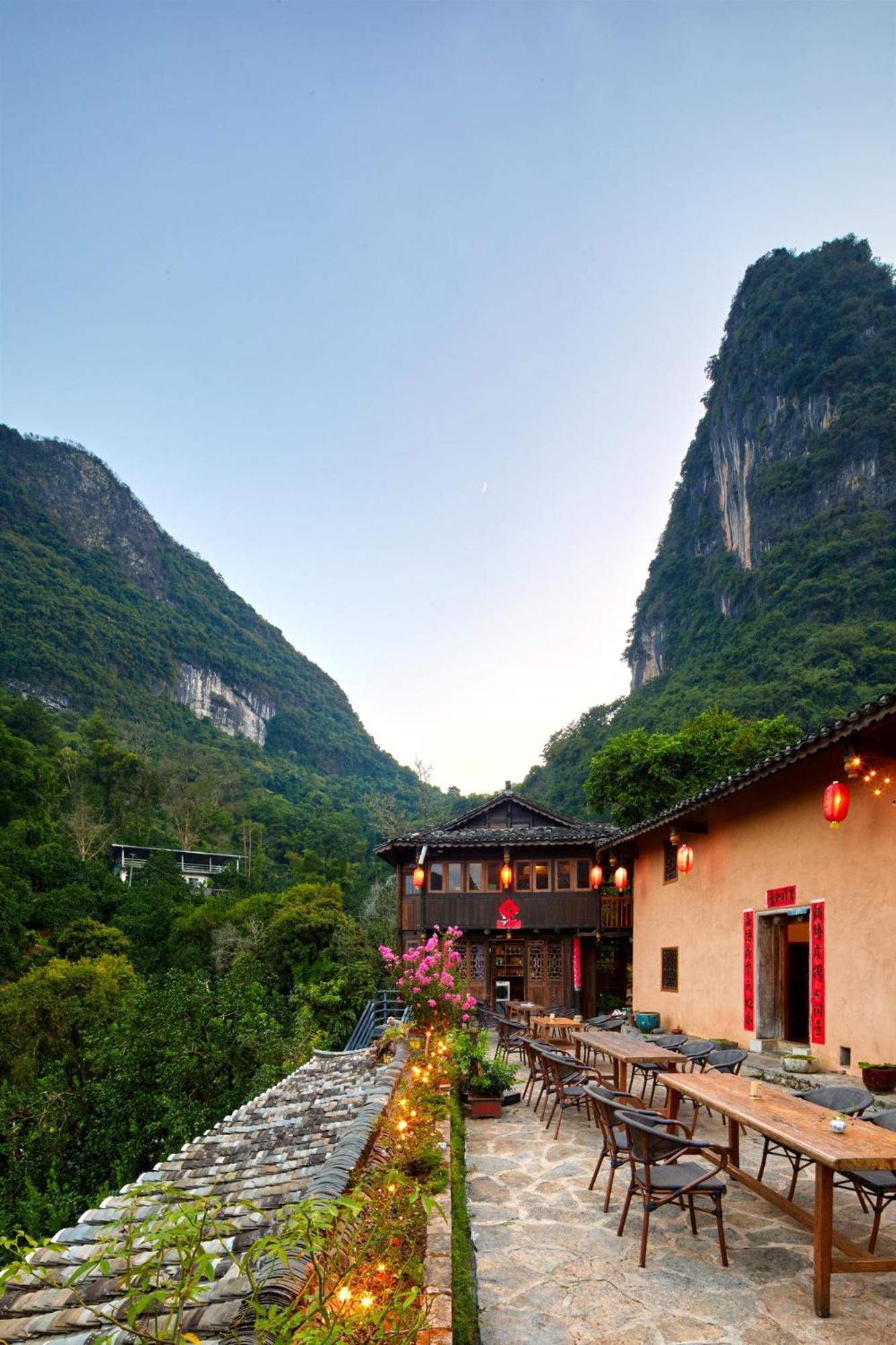Yangshuo Yunshe Mountain Guesthouse Exteriör bild