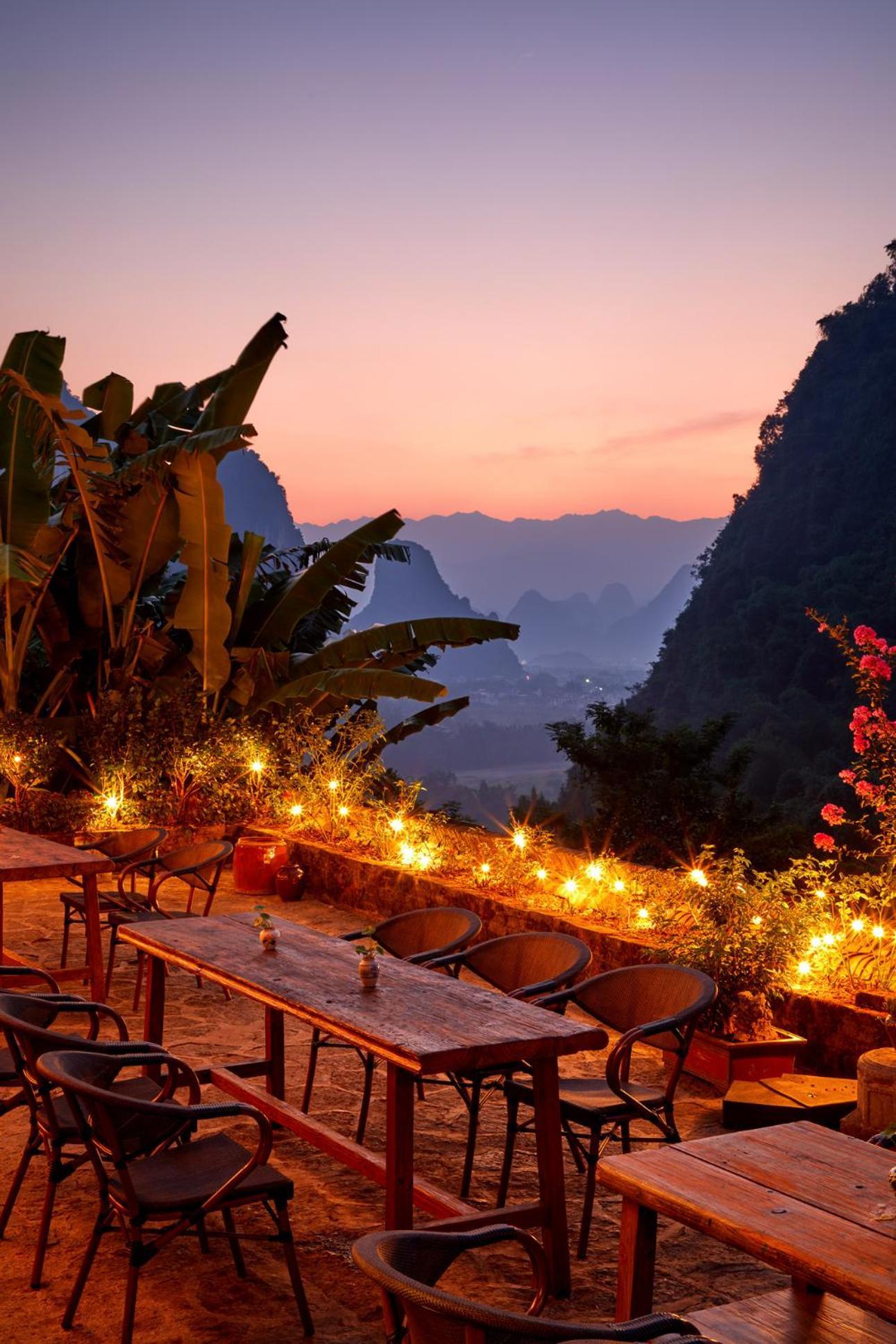 Yangshuo Yunshe Mountain Guesthouse Exteriör bild