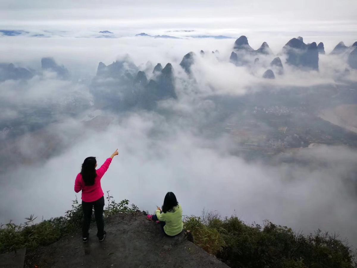 Yangshuo Yunshe Mountain Guesthouse Exteriör bild