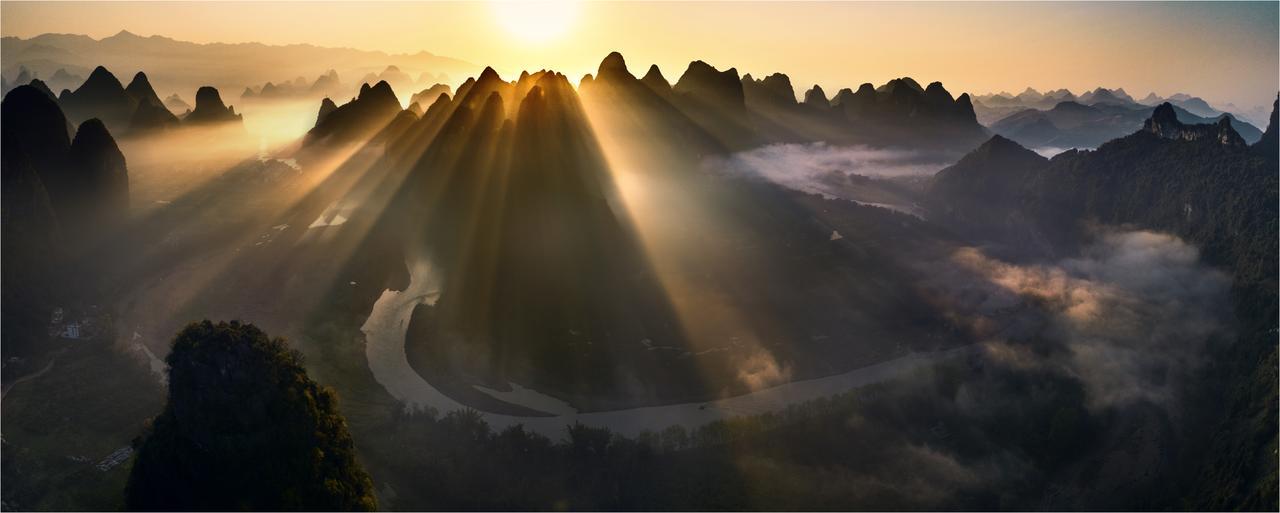 Yangshuo Yunshe Mountain Guesthouse Exteriör bild