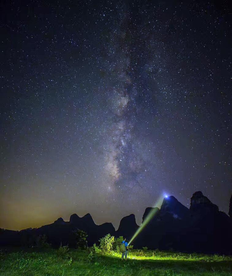 Yangshuo Yunshe Mountain Guesthouse Exteriör bild