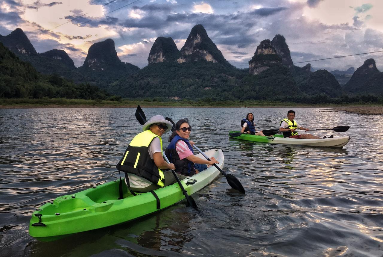 Yangshuo Yunshe Mountain Guesthouse Exteriör bild