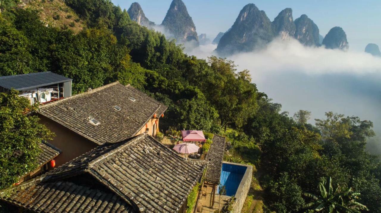 Yangshuo Yunshe Mountain Guesthouse Exteriör bild